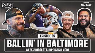 Ballin’ in Baltimore Week 2, Underdogs, Bryce Young & UFC 306! | The Rush with Maxx Crosby