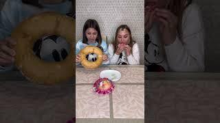 Choose your food challenge  She thought she'd get a second donut?  #shorts Best video by Hmelkofm