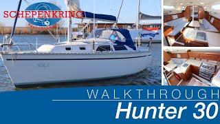 Hunter 30 for sale | Yacht Walkthrough | @ Schepenkring Lelystad