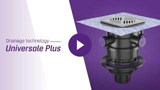 Product video – Basement drain KESSEL Universale Plus