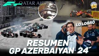 HISTORICO COLAPINTO, DRAMA con CHECO y SAINZ en EXHIBICION PIASTRI - RESUMEN GP AZERBAIYAN F1 2024