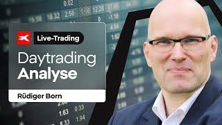 Live-Trading mit Rüdiger Born  Analyse, Trading-Ideen & Daytrading  01.10.2024