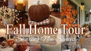 Fall Home Tour 2024 || Casual Walking Tour Of Our Small Home & Sharing Never Before Seen Spaces