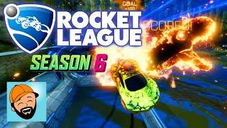 End of Rocket League season 6 - Playing with Jurassic World items