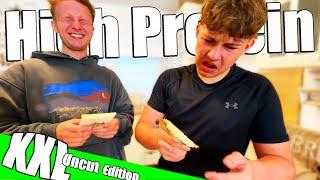 Ein Tag nur High Protein Lebensmittel essen  TipTapTube UNCUT