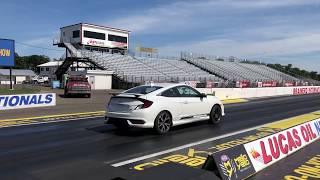 MAPerformance 10th Gen Civic X Runs 12.09 @ 1st Track Day