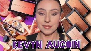 NEW KEVYN AUCOIN MAKEUP UNBOXING + FIRST IMPRESSIONS