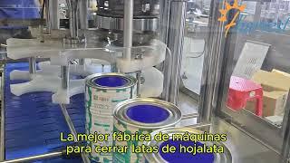 Máquina cerradora de latas de hojalata mejor fábrica