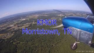 KMOR - Morristown TN Landing in a Cessna 150