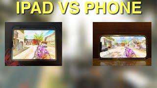 IPAD VS PHONE in CODM | IS IPAD REALLY AN ADVANTAGE?