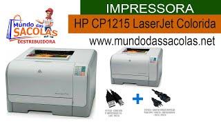 Impressora HP CP1215 LaserJet Colorida CC376A