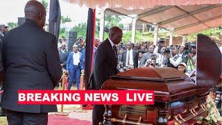 LIVE:PRESIDENT RUTO AND ODM LEADERS ATTENDS UDA MP MOSES MALULU INJENDI FUNERAL SERVICE