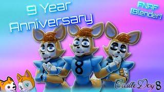 9 years on youtube, QNA, Fnaf [Blender]