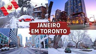 CLIMA E TEMPERATURA DE JANEIRO EM TORONTO - Viajar para o Canadá