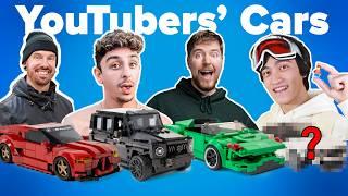 I Built YouTubers CARS In LEGO!