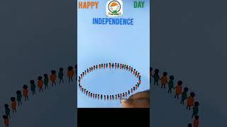 Indian flag drawing/Independence day drawing easy/happy independence day 2022/#viral /#shorts