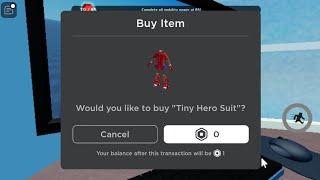 Hunting Tiny Hero Suit