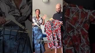 But wait there’s more! Warm vs cool traditional Nigerian clothing try on