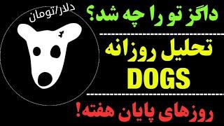 تحلیل ارز داگز | DOGS روی حمایت روزانه | حرکت بعدی در دو روز پیش رو