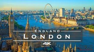 London, England  - by drone [4K]