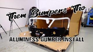 4x4 Sprinter Aluminess Bumper Installation!