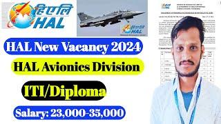 HAL Hyderabad Recruitment | HAL New Vacancy | ITI/Diploma| Salary -30,000 | hal jobs | govt jobs |