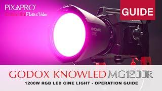 GODOX KNOWLED MG1200R  - Operation Guide