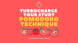 Turbocharge your study: Pomodoro Technique