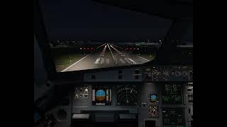 NAIA (RPLL) Rwy24 Night Arrival | Airbus A320 | Flight Simulator | P3D