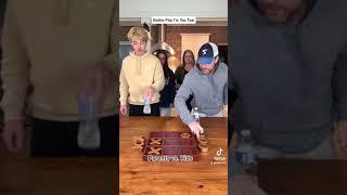 Bottle Flip Tic Tac Toe! Parents vs. Kids -part 2!