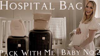 WHATS IN MY HOSPITAL BAG UK 2024 | Baby Number 2