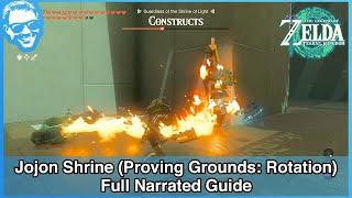 Jojon Shrine (Proving Grounds: Rotation) - Full Narrated Guide - Tears of the Kingdom