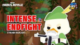 INTENSE Endfight Stream Highlight | Super Animal Royale | LiamxF | #sar