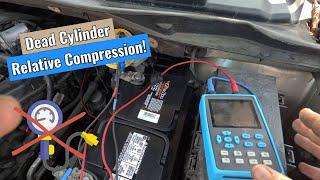 2013 Grand Caravan - Dead Cylinder! Relative Compression Test!