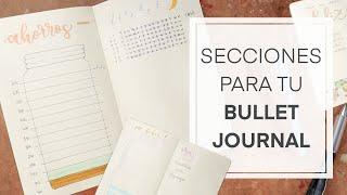 10 SECCIONES CURIOSAS e INTERESANTES para tu BULLET JOURNAL 