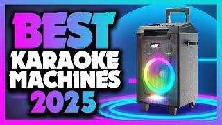 Top 10 Best Karaoke Machine Of The Year 2025!