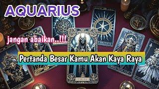 Ramalan Zodiak Aquarius Hari Ini‼️Pertanda Besar Kamu Akan Kaya Raya