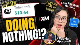 TOTOO NGA! KUMITA AKO [P587] WALANG GINAGAWA | GCASH | UPDATE on XM's CopyTrading | PACMAN APPROVED!