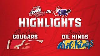 Prince George Cougars at Edmonton Oil Kings 11/30 | WHL Highlights 2024-25