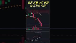 비트코인 선물 거래｜실전 매매 영상｜코인선물단타