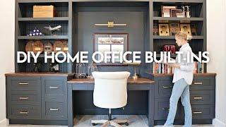 DIY Home Office Built-ins [part 2]