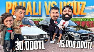 UCUZ VS PAHALI /  KÜLÜSTÜR ARABA İLE PAHALI RESTORANA GİTTİK