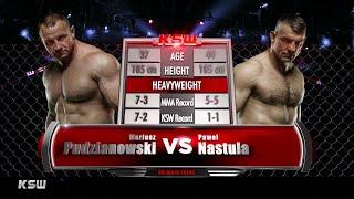 KSW MMA Mariusz Pudzianowski vs Paweł Nastula | *FREE FIGHT* | KSW 61