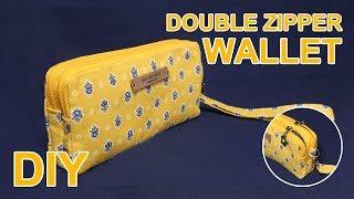 DIY Double zipper purse | 더블지퍼 클러치백 만들기 | Clutch bag tutorial | クラッチバッグ 作り方 #sewingtimes