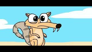 Scrat Screaming Animation Test (January 1st, 2022)