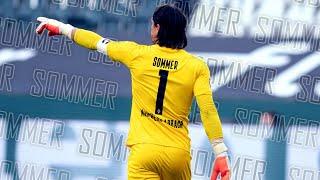 Yann Sommer | The Great Wall | Amazing saves and Skills 2021 | 1080p HD