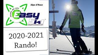 Ecole de ski Alpe d'Huez Easyski l'année de la rando! 2021