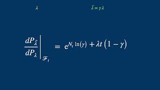 Change of probability measure for Poisson process