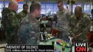 Moment Of Silence At Fort Hood