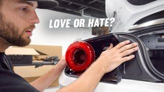 Building a Mustang GT: Ferrari Style Tail Lights Install & Unboxing